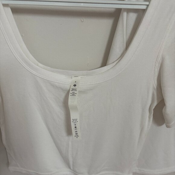 Lululemon Set of 2 Ribbed Held Tight Short Sleeve Shirt new with tags off - Picture 6 of 11